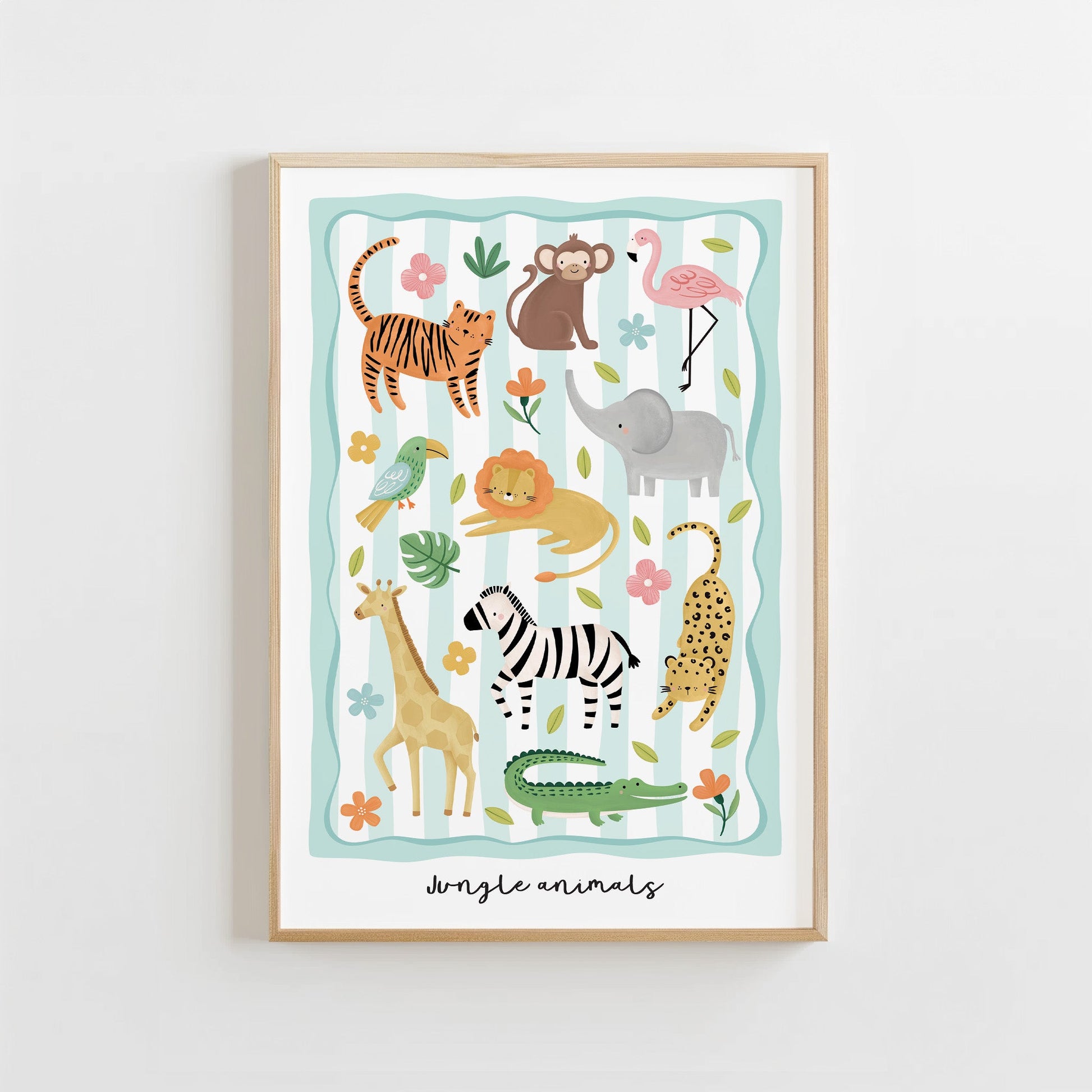 Jungle Animals | Unframed - Mini Chateau