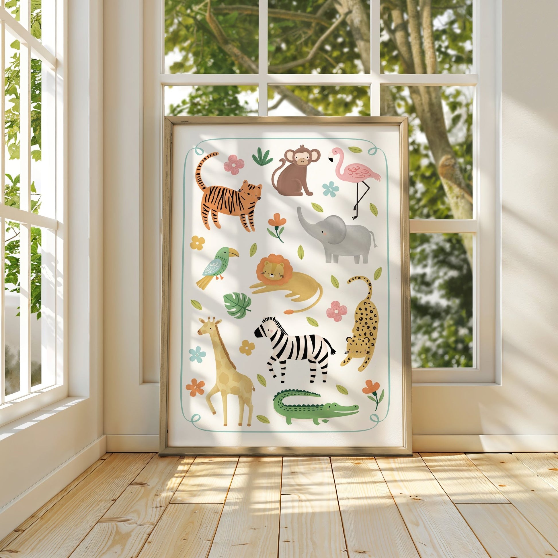 Jungle Animals | Unframed - Mini Chateau