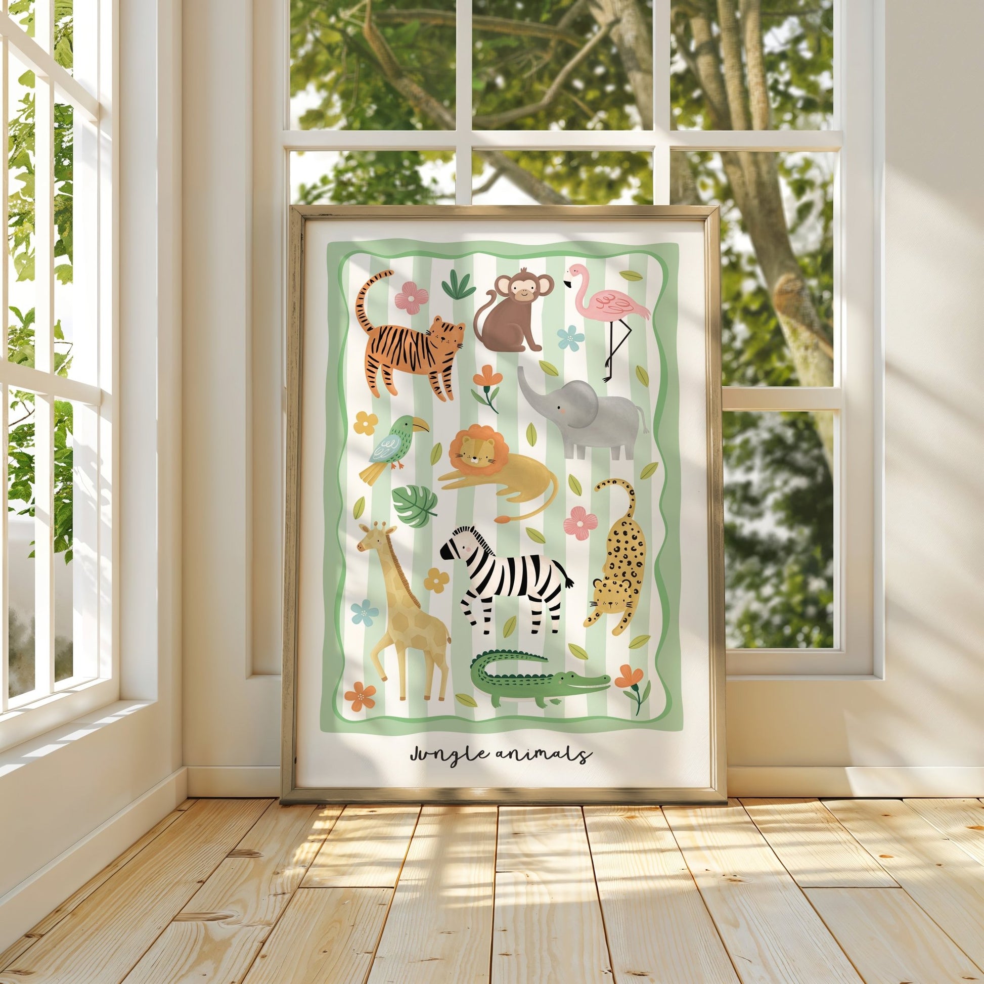 Jungle Animals | Unframed - Mini Chateau