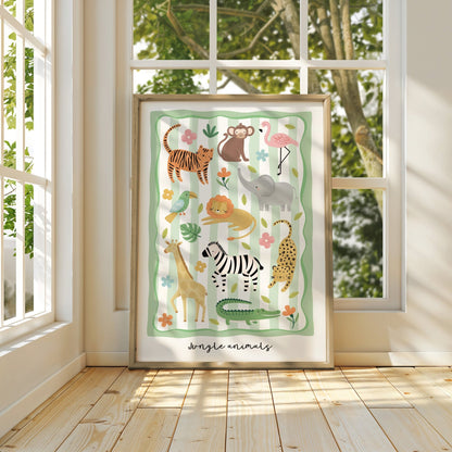 Jungle Animals | Unframed - Mini Chateau