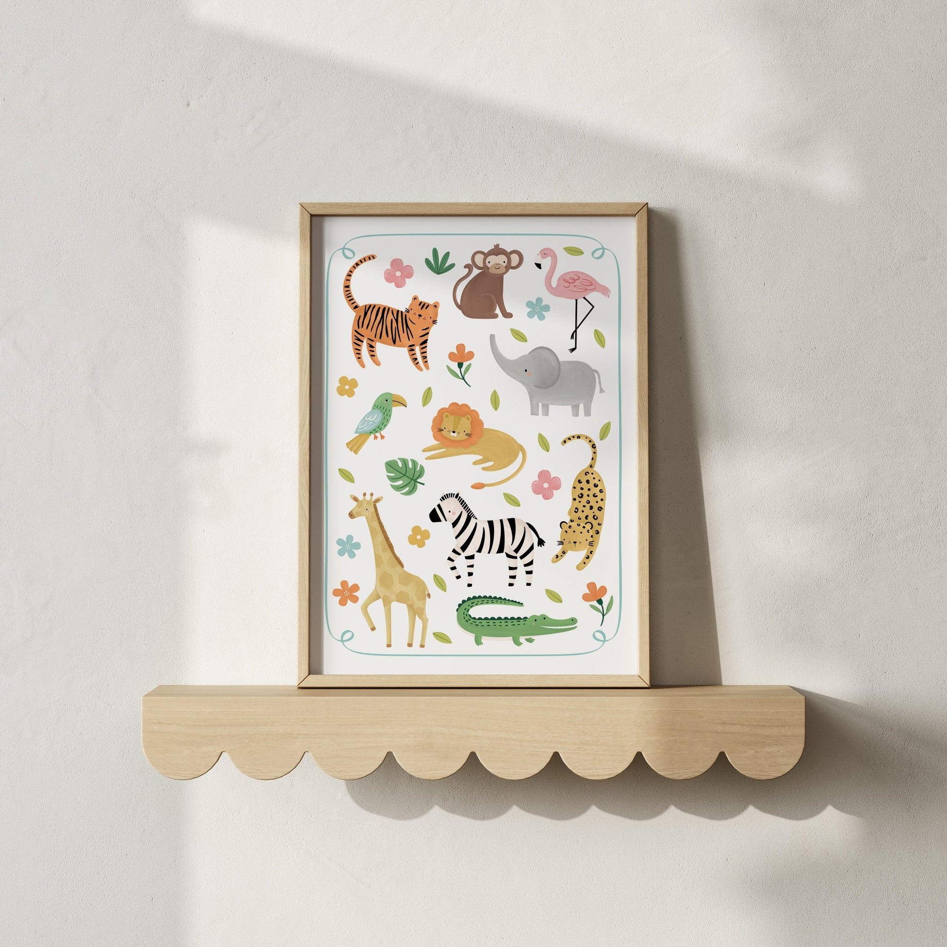Jungle Animals | Unframed - Mini Chateau