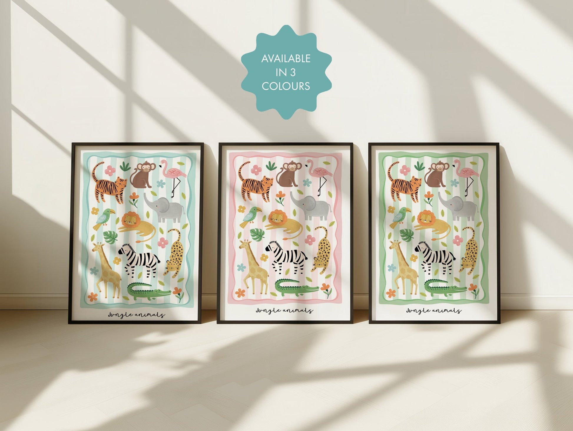 Jungle Animals | Unframed - Mini Chateau
