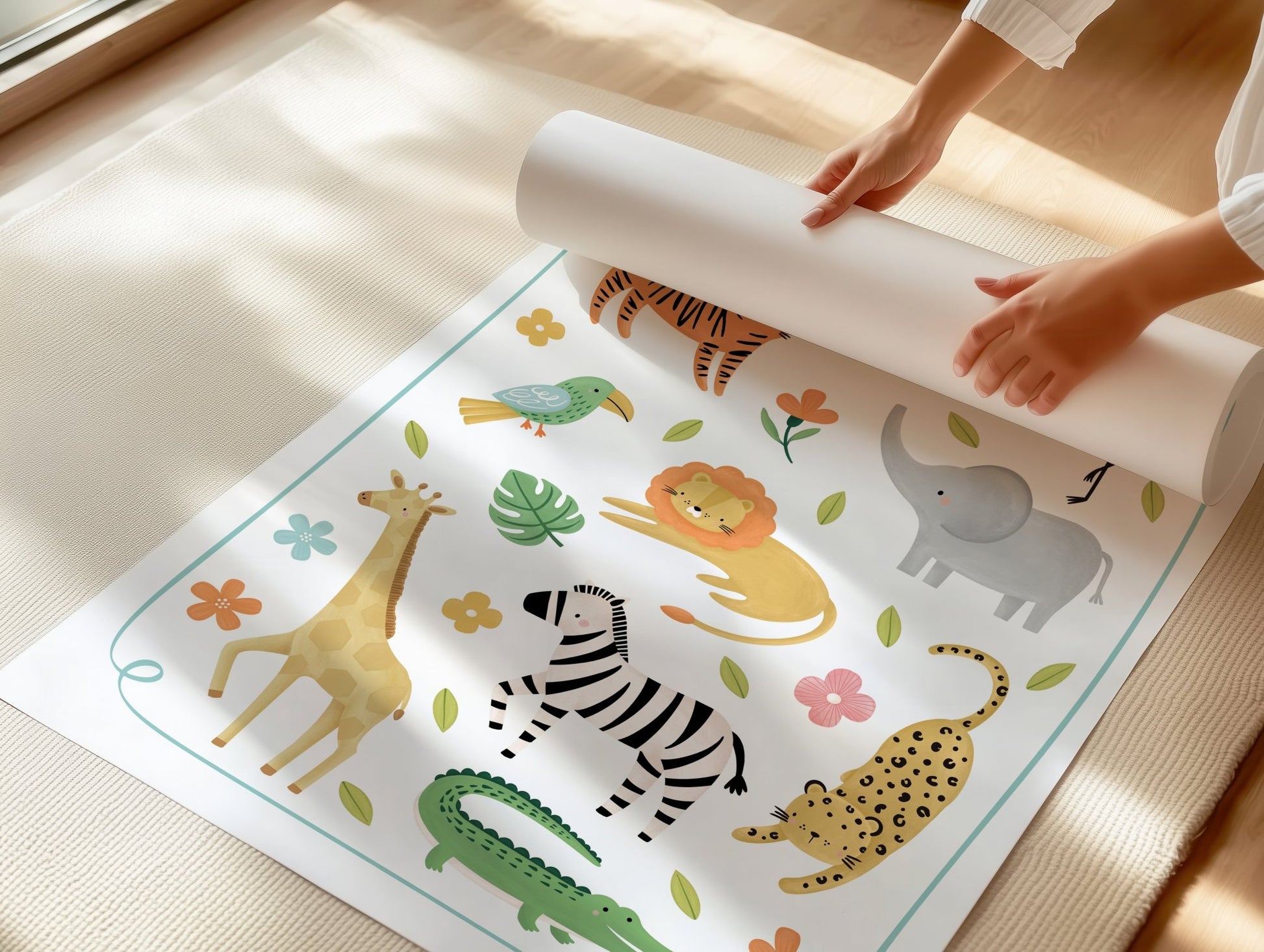 Jungle Animals | Unframed - Mini Chateau