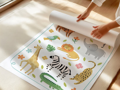 Jungle Animals | Unframed - Mini Chateau