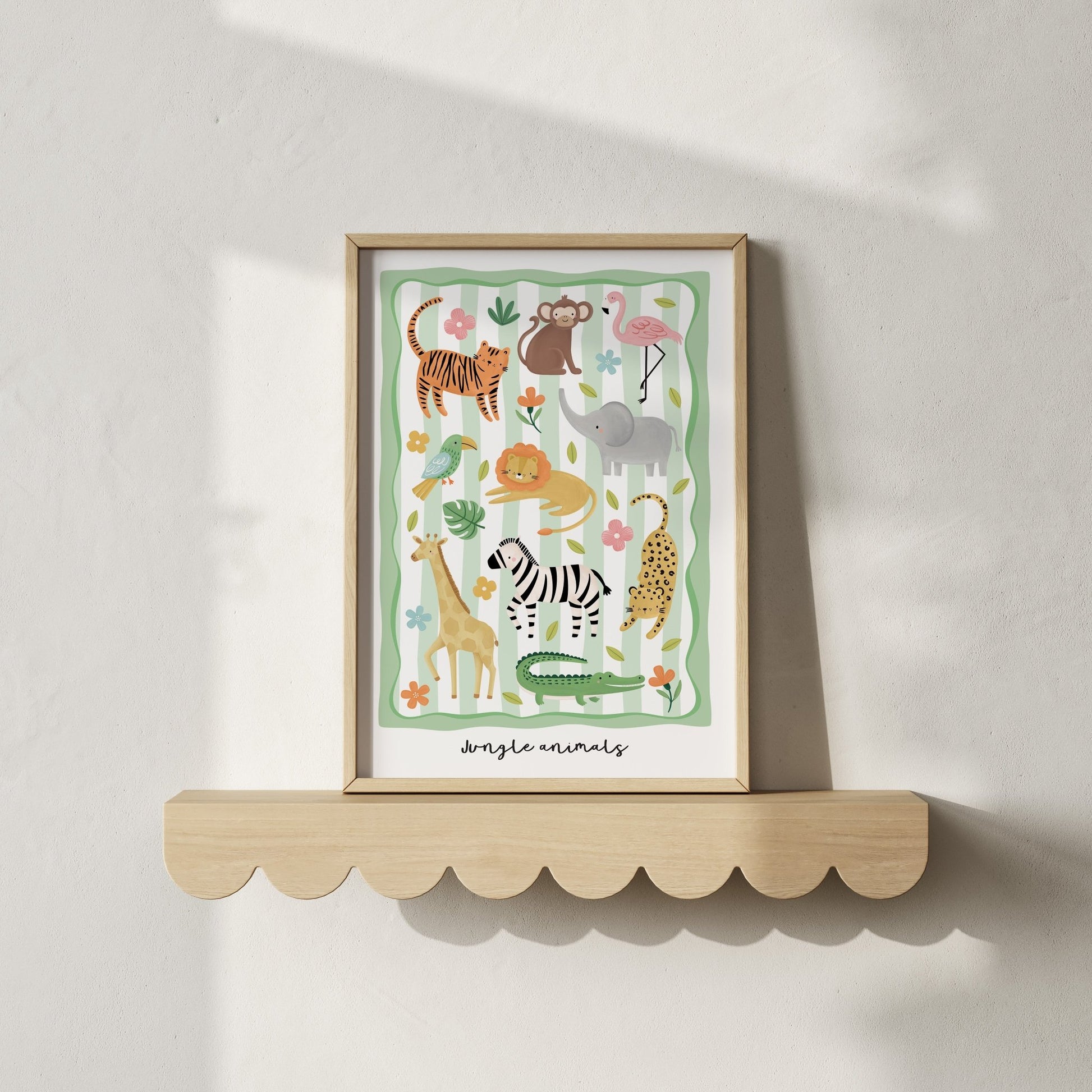 Jungle Animals | Unframed - Mini Chateau