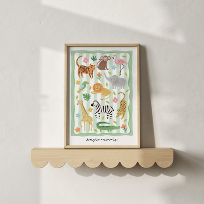 Jungle Animals | Unframed - Mini Chateau