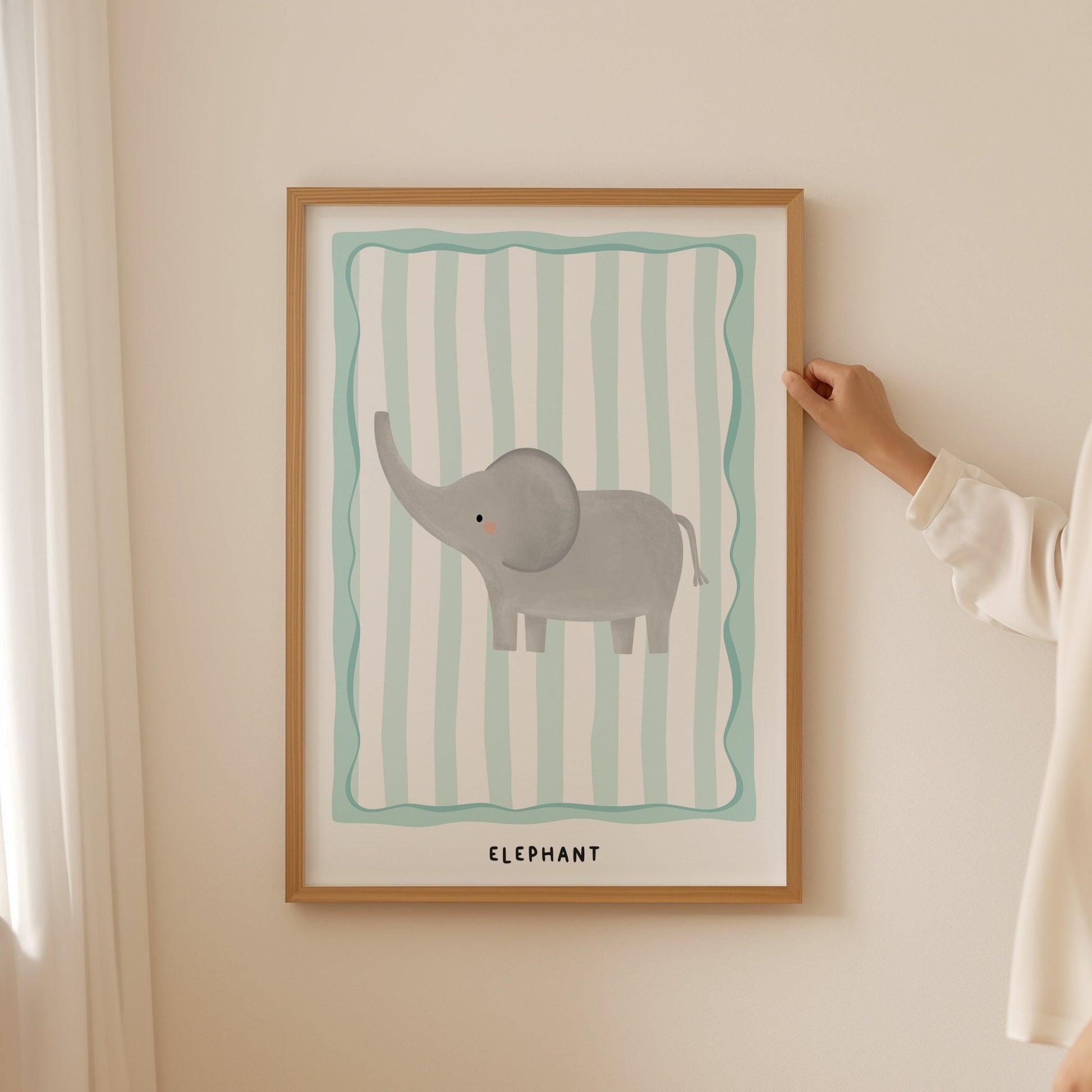 Jungle Elephant | Unframed - Mini Chateau