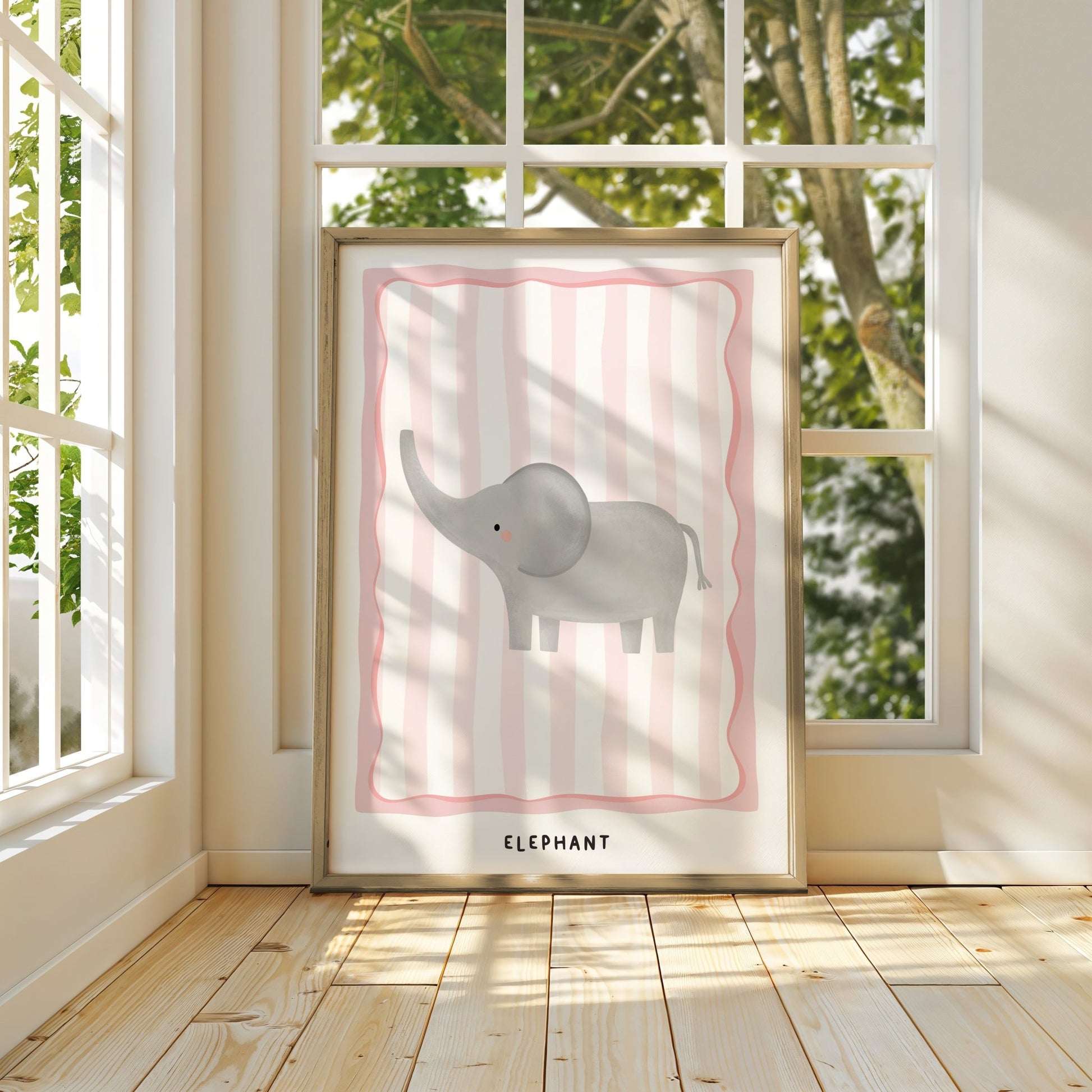 Jungle Elephant | Unframed - Mini Chateau