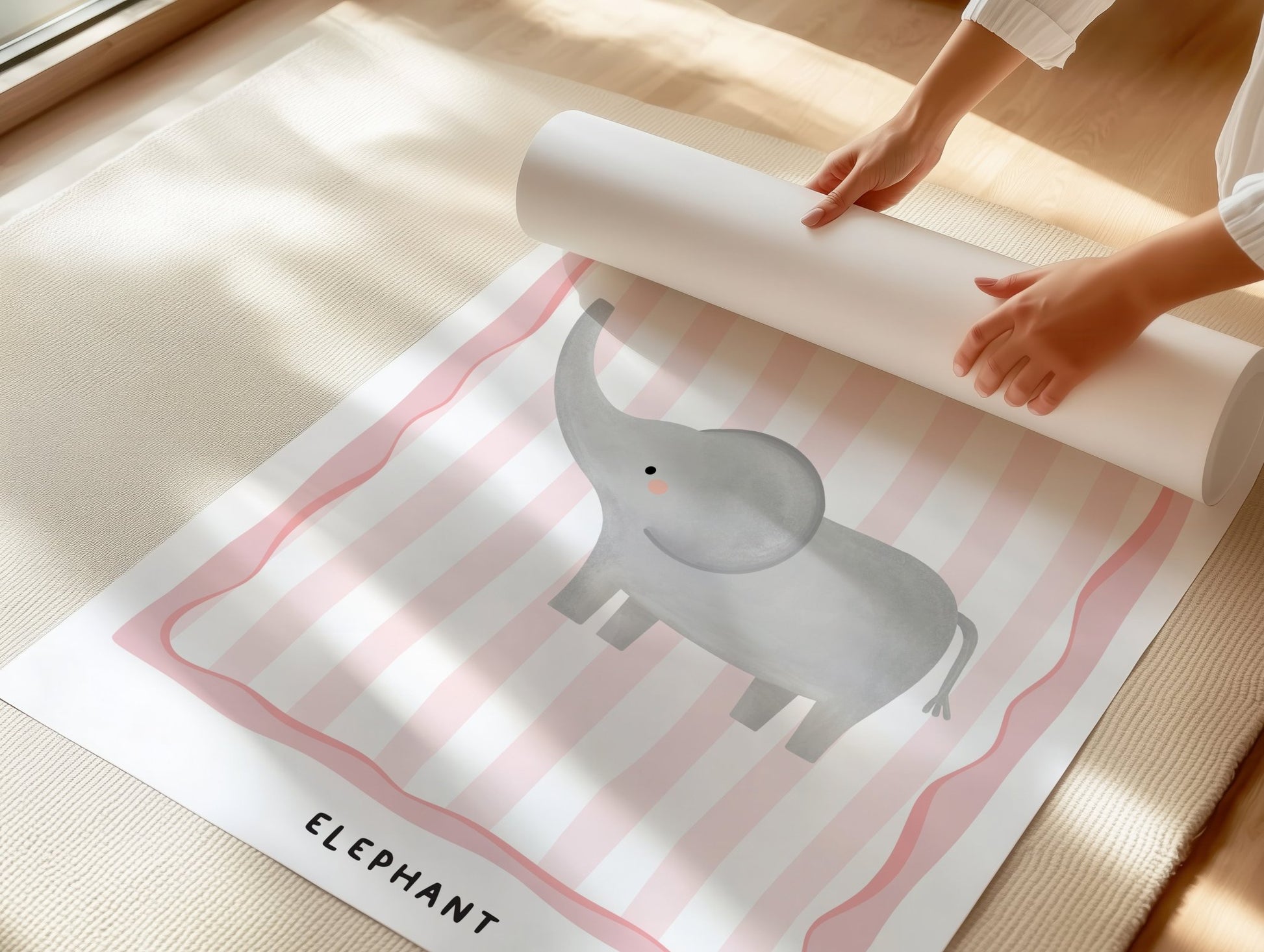 Jungle Elephant | Unframed - Mini Chateau