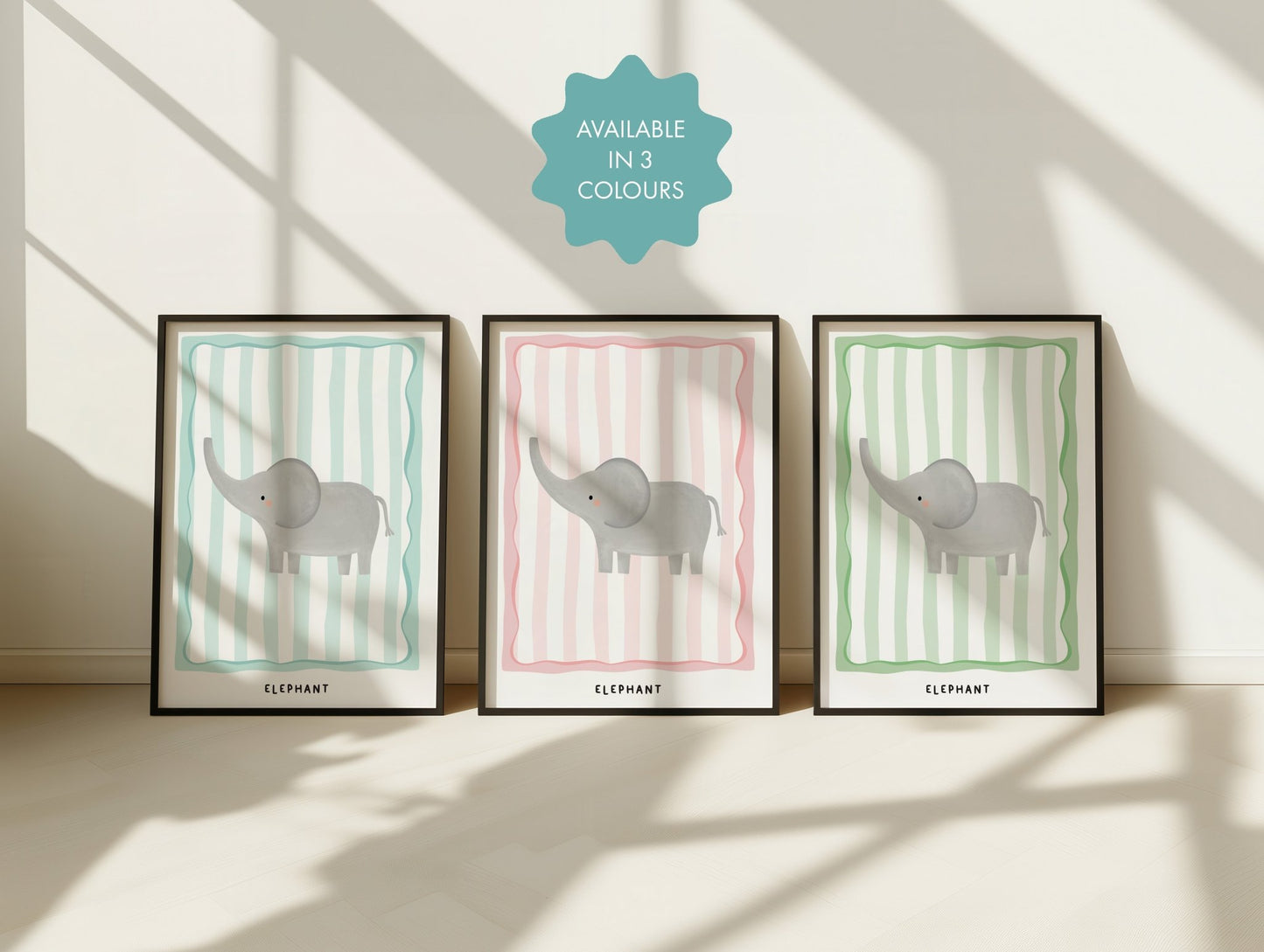 Jungle Elephant | Unframed - Mini Chateau
