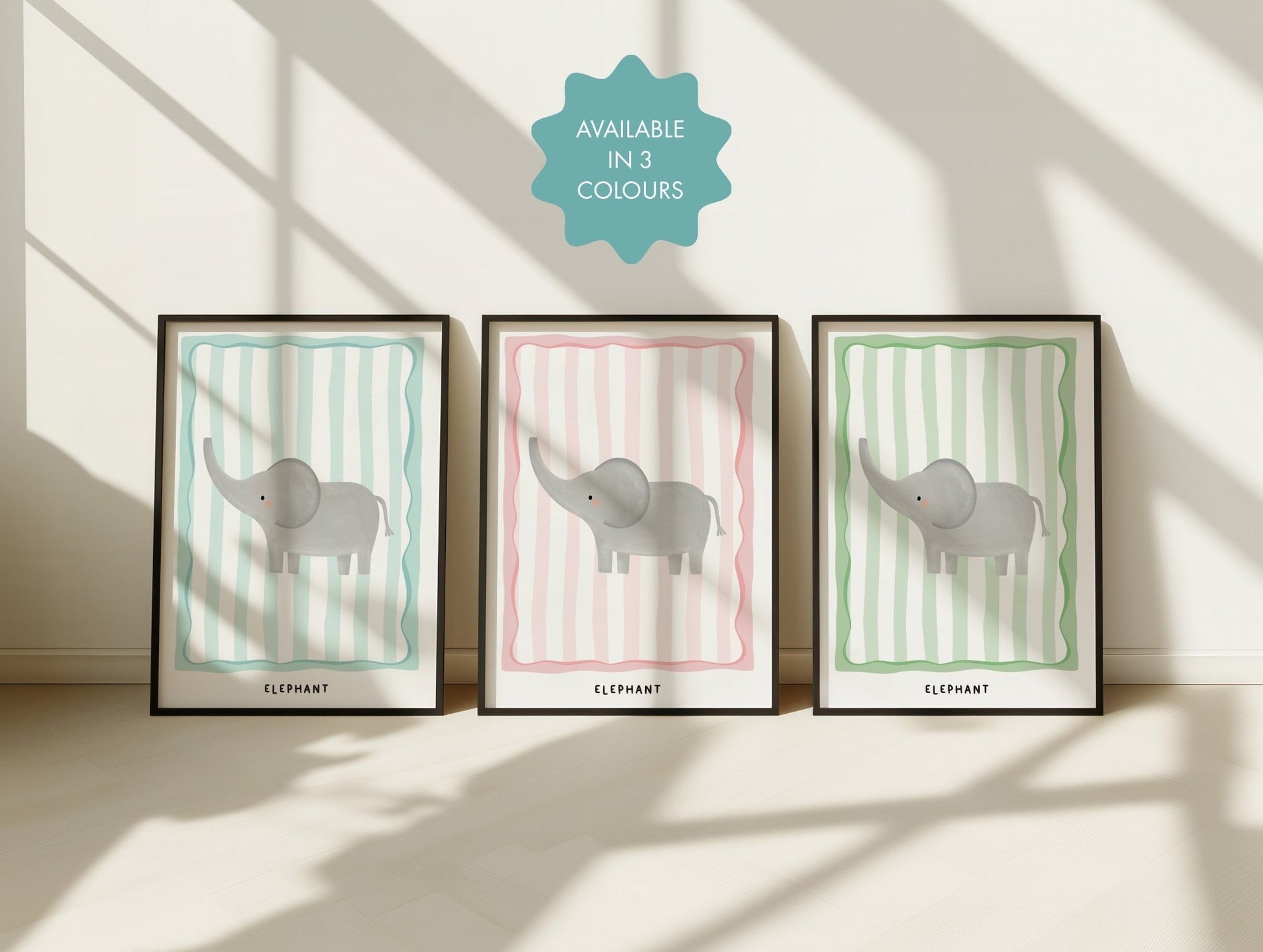 Jungle Elephant | Unframed - Mini Chateau