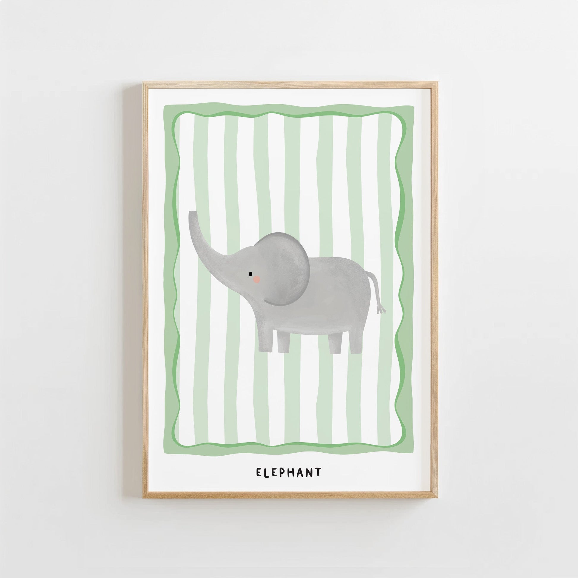 Jungle Elephant | Unframed - Mini Chateau