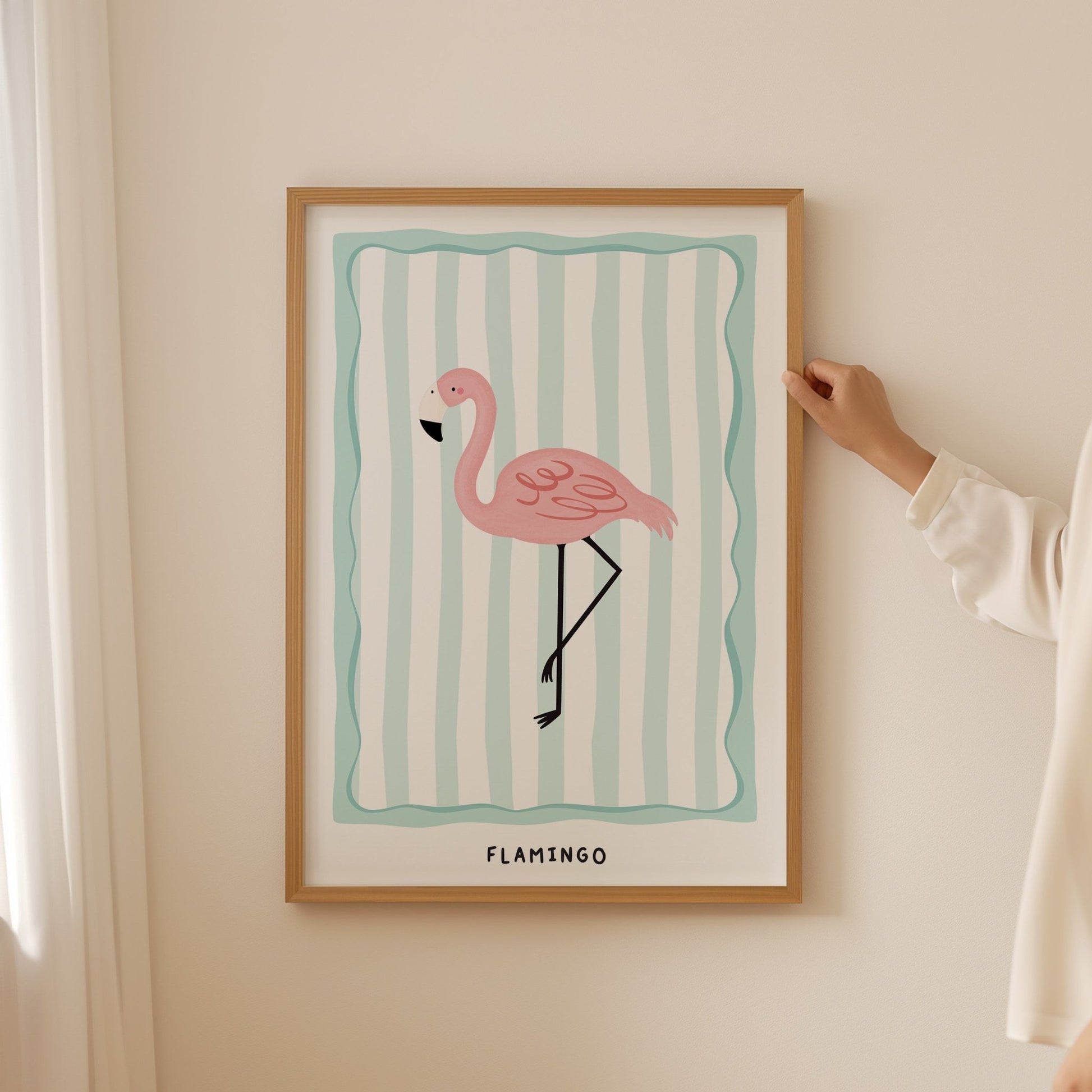 Jungle Flamingo | Unframed - Mini Chateau