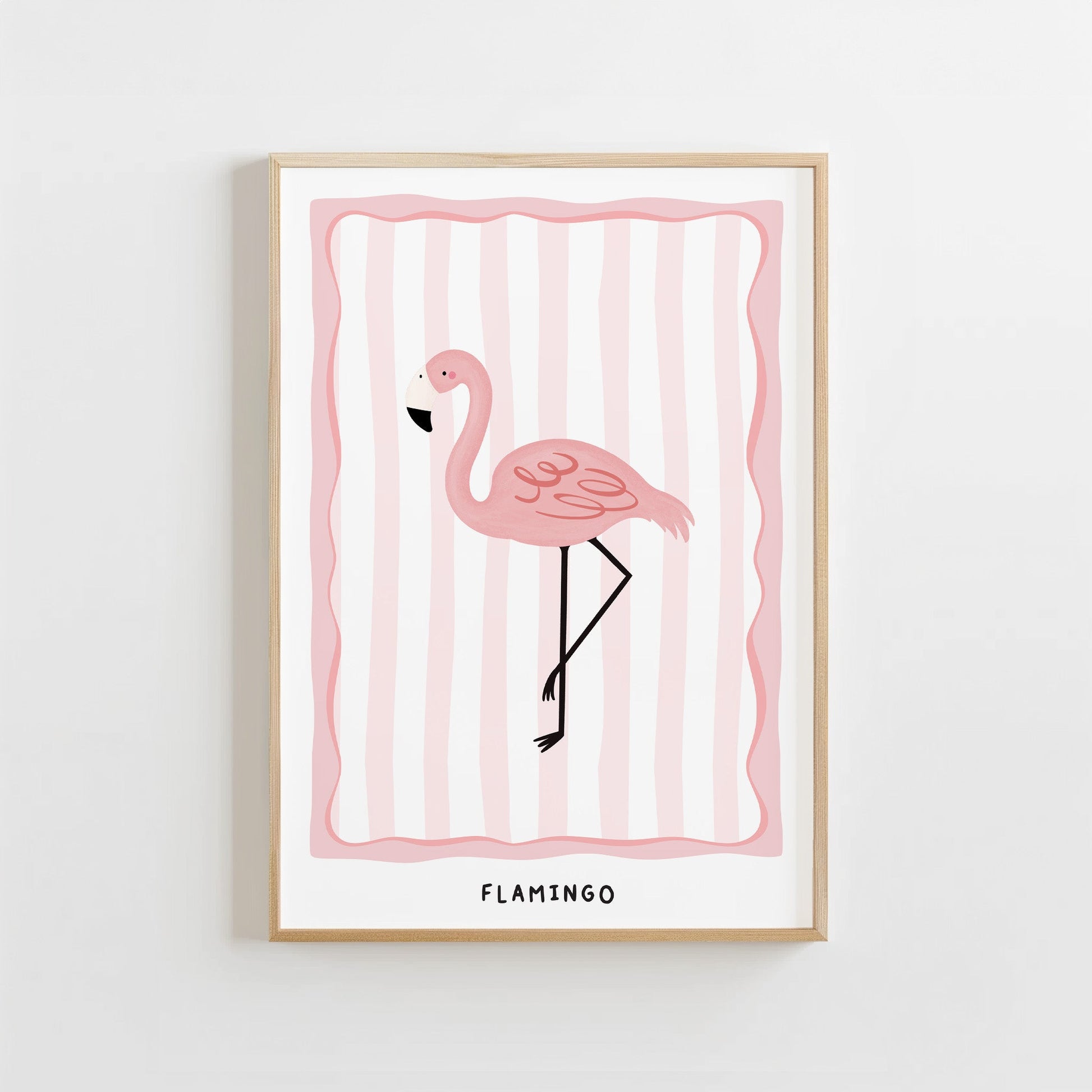 Jungle Flamingo | Unframed - Mini Chateau