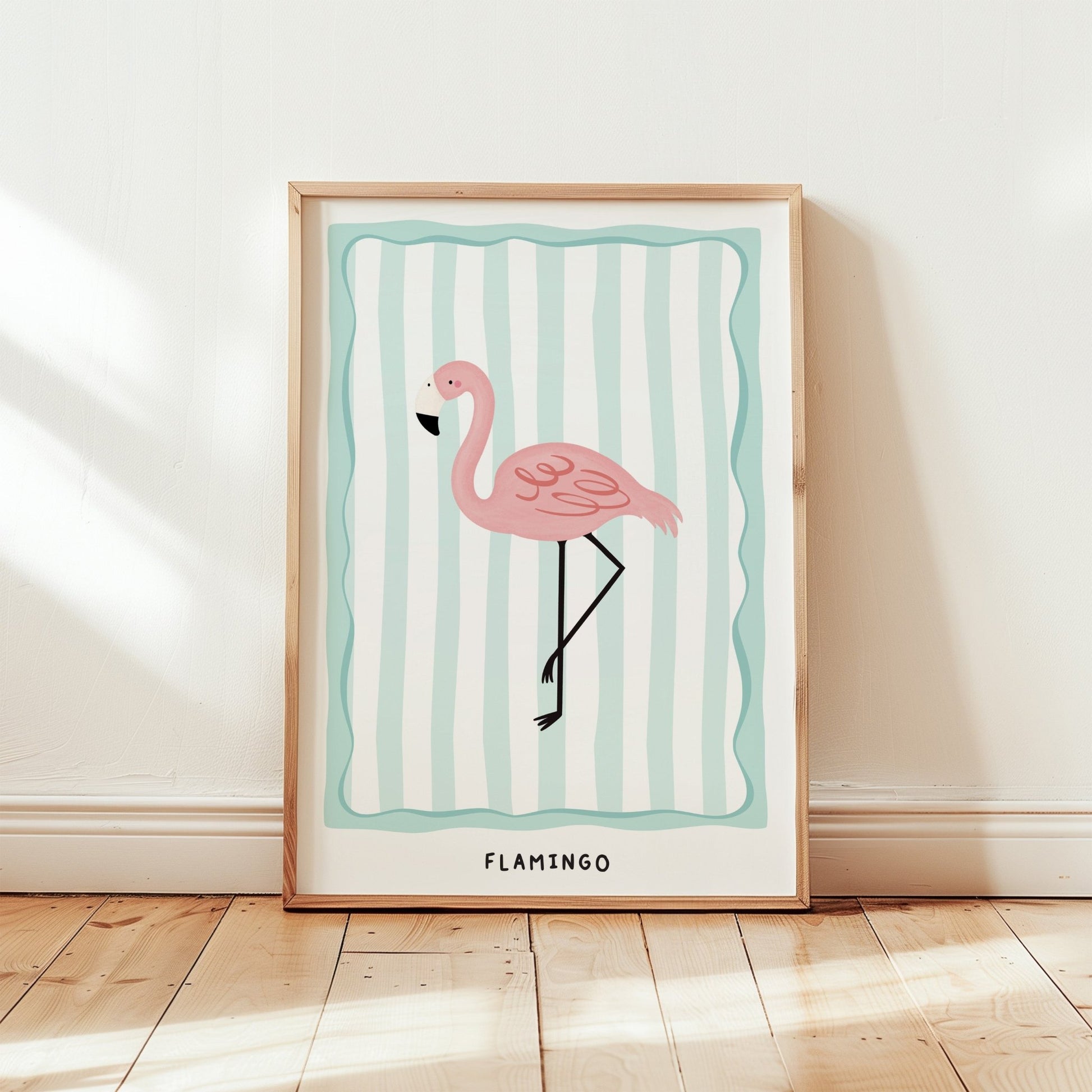 Jungle Flamingo | Unframed - Mini Chateau