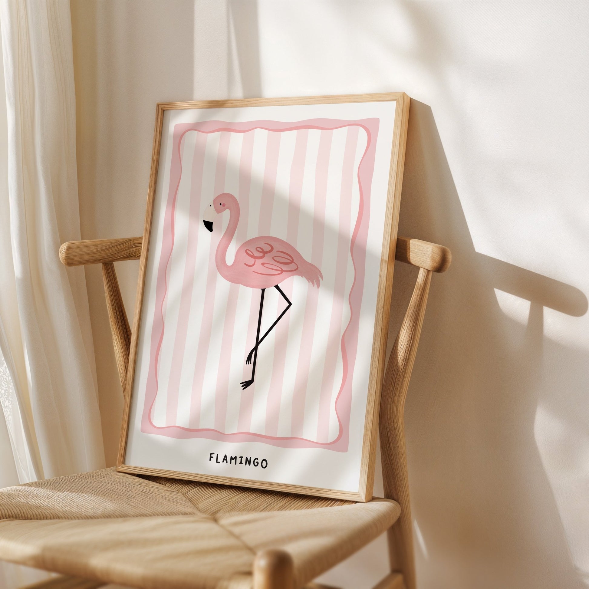 Jungle Flamingo | Unframed - Mini Chateau