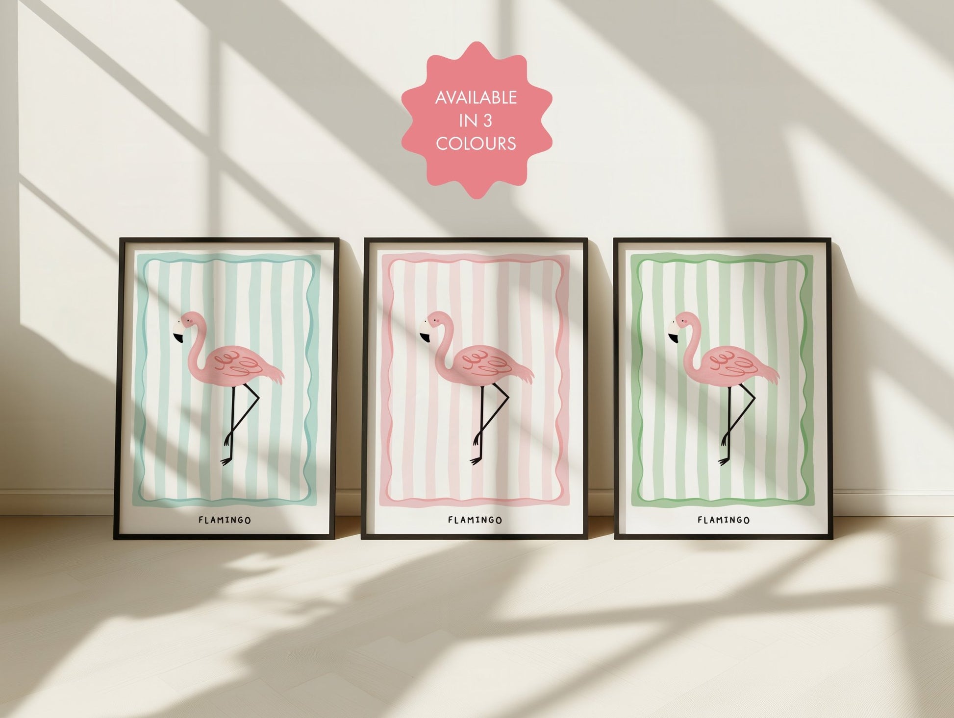 Jungle Flamingo | Unframed - Mini Chateau