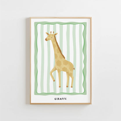 Jungle Giraffe | Unframed - Mini Chateau