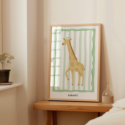 Jungle Giraffe | Unframed - Mini Chateau