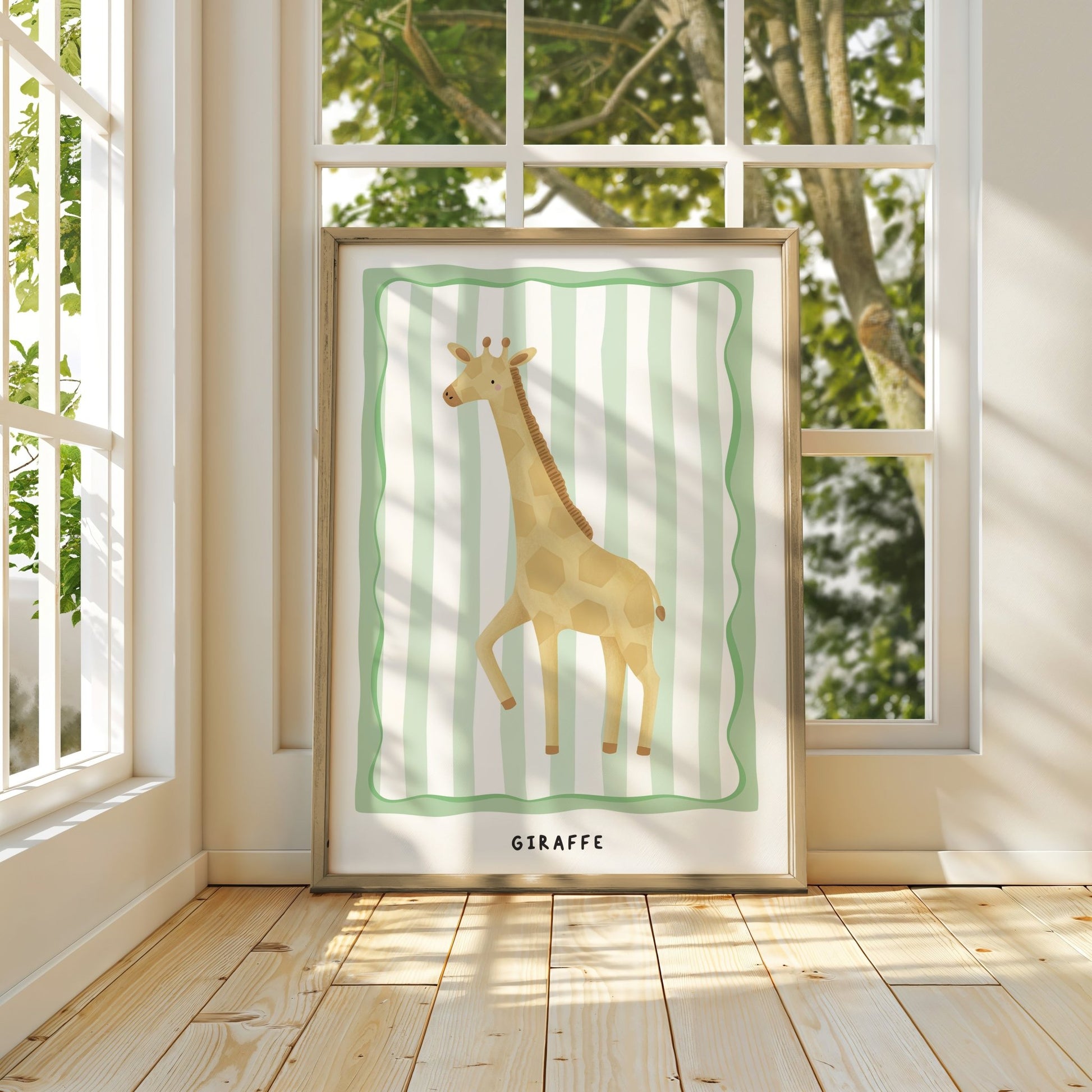 Jungle Giraffe | Unframed - Mini Chateau