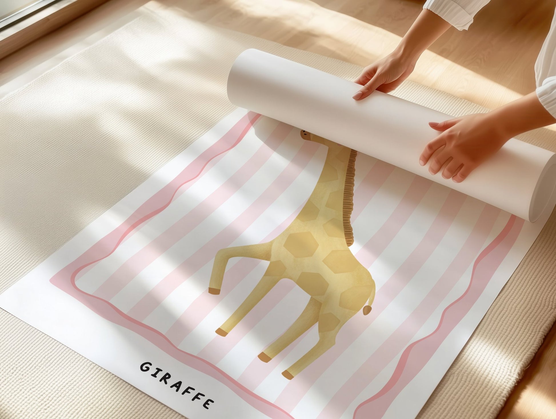 Jungle Giraffe | Unframed - Mini Chateau