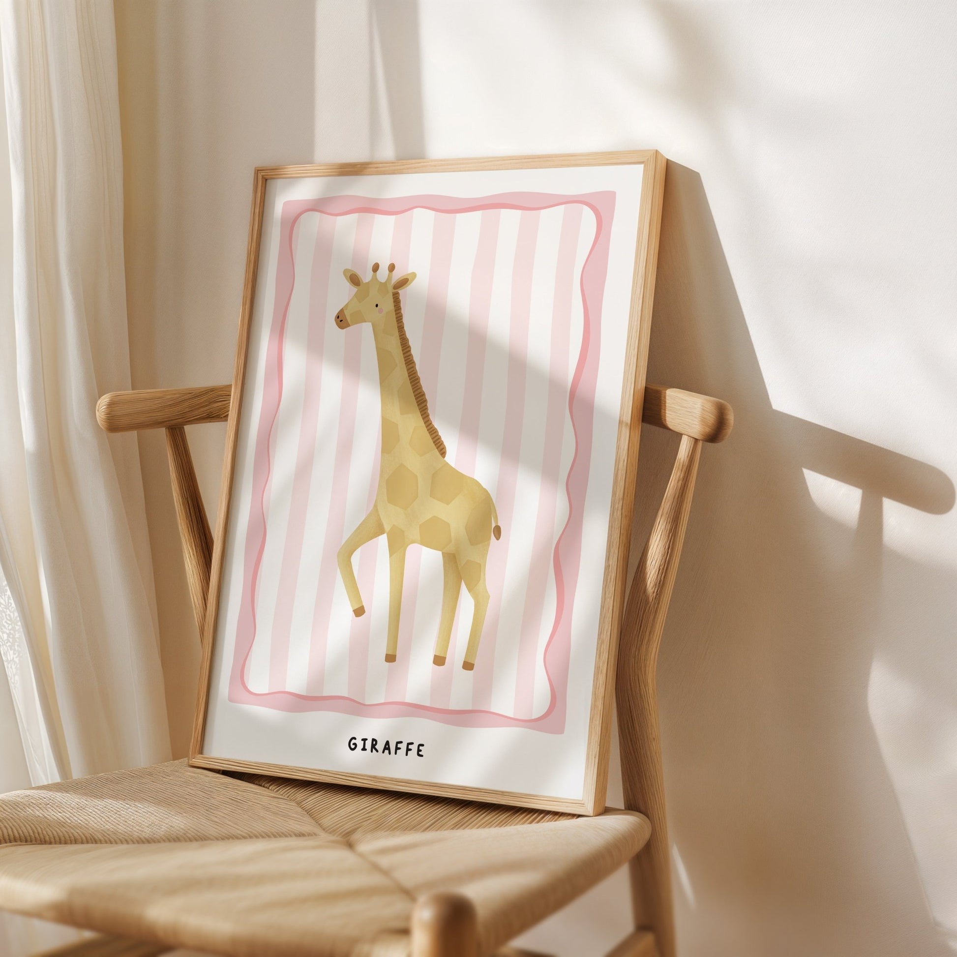 Jungle Giraffe | Unframed - Mini Chateau