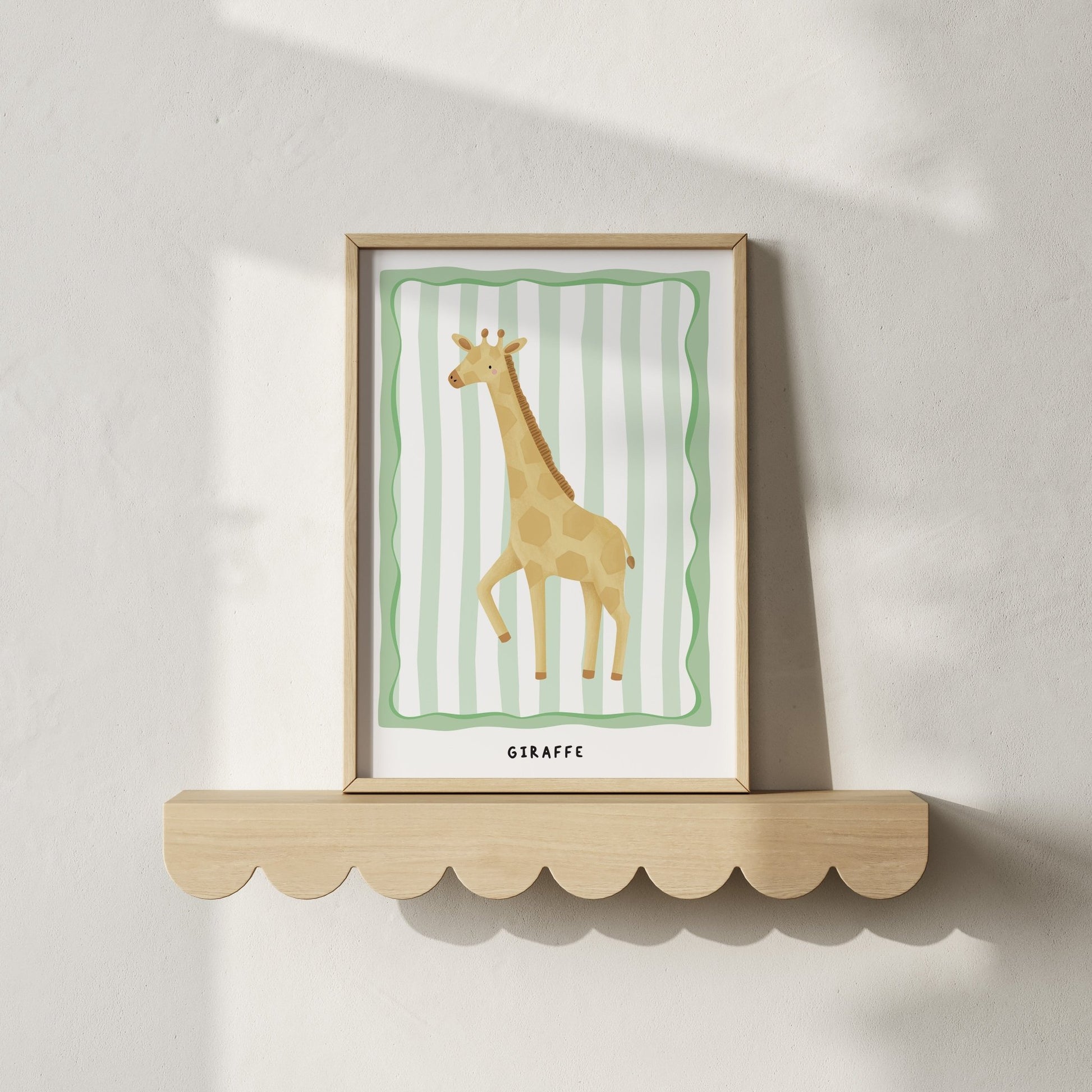 Jungle Giraffe | Unframed - Mini Chateau