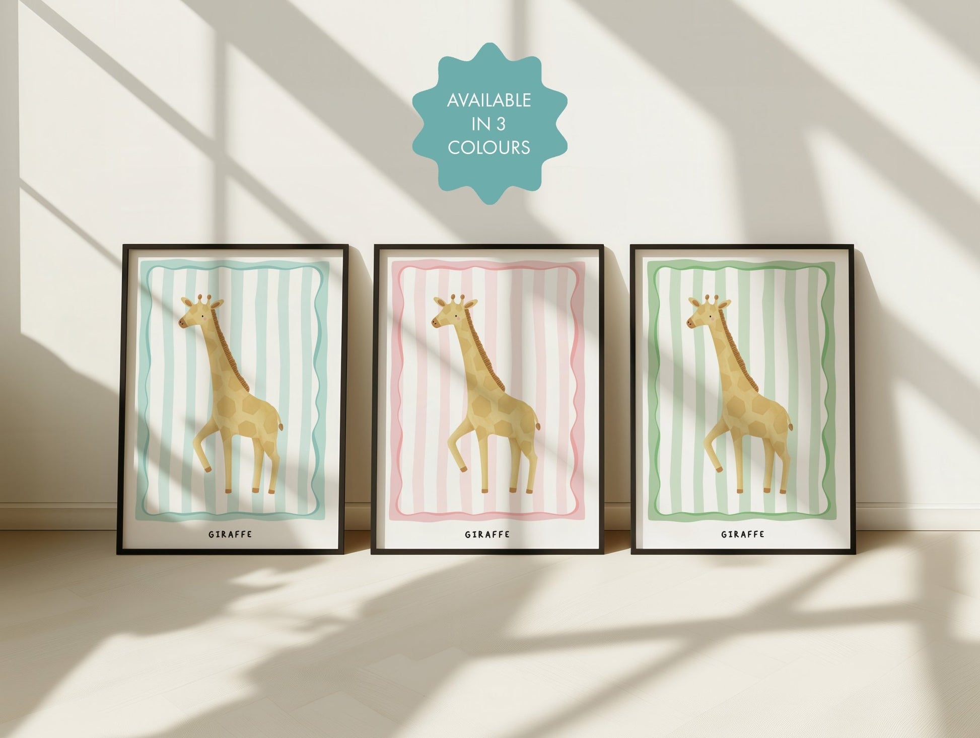 Jungle Giraffe | Unframed - Mini Chateau