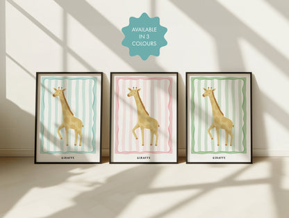 Jungle Giraffe | Unframed - Mini Chateau