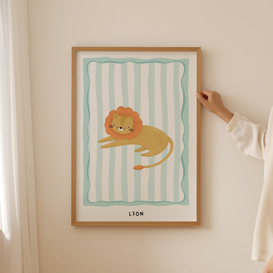 Jungle Lion | Unframed - Mini Chateau