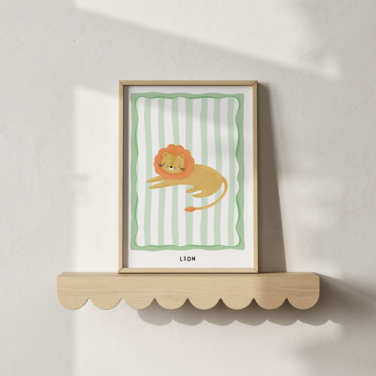 Jungle Lion | Unframed - Mini Chateau