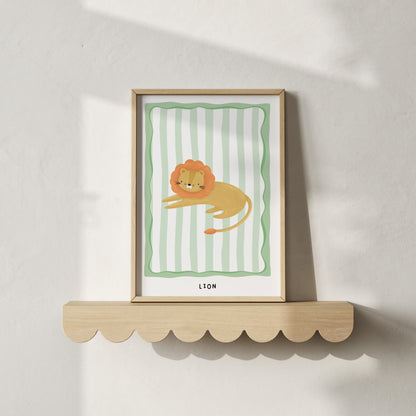 Jungle Lion | Unframed - Mini Chateau