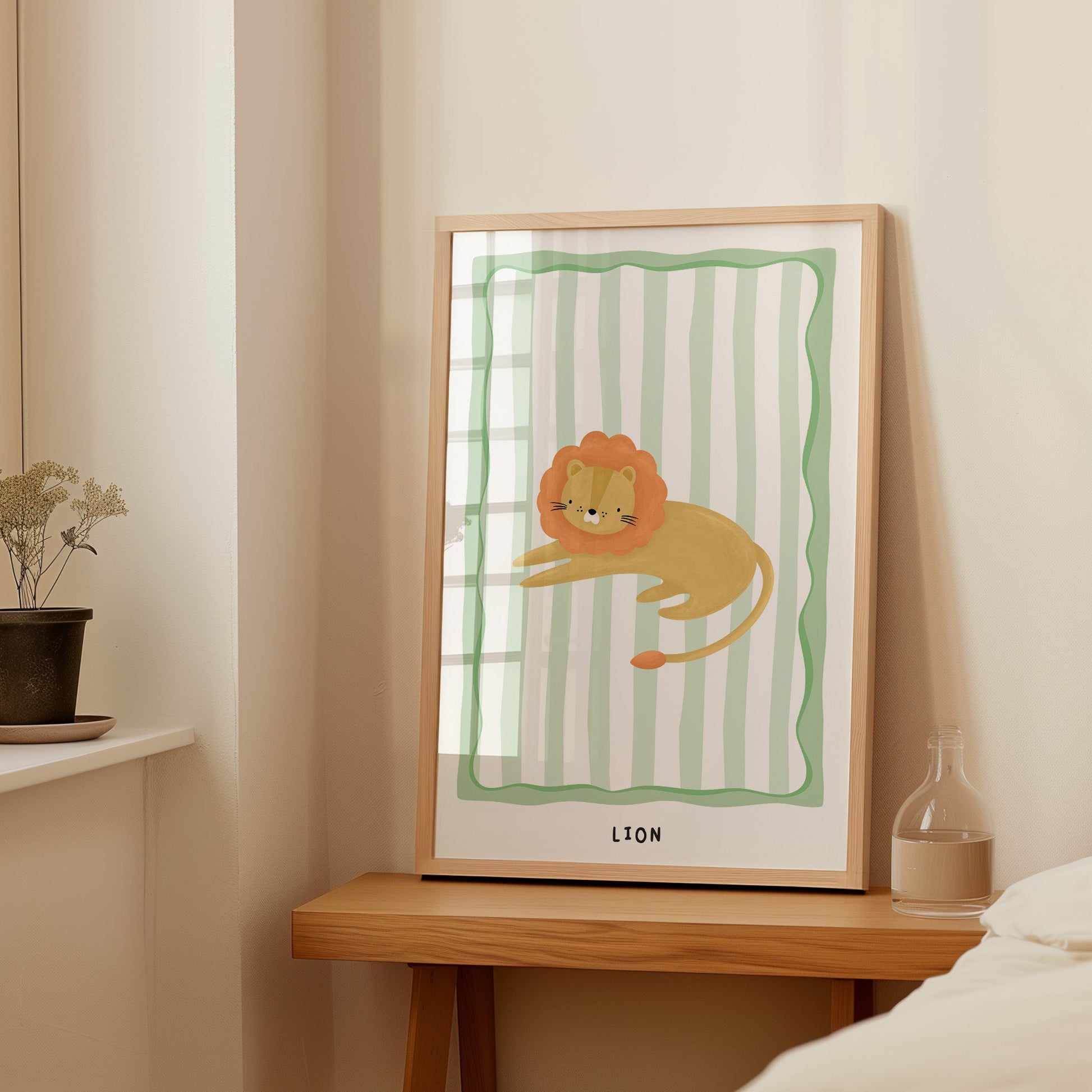 Jungle Lion | Unframed - Mini Chateau