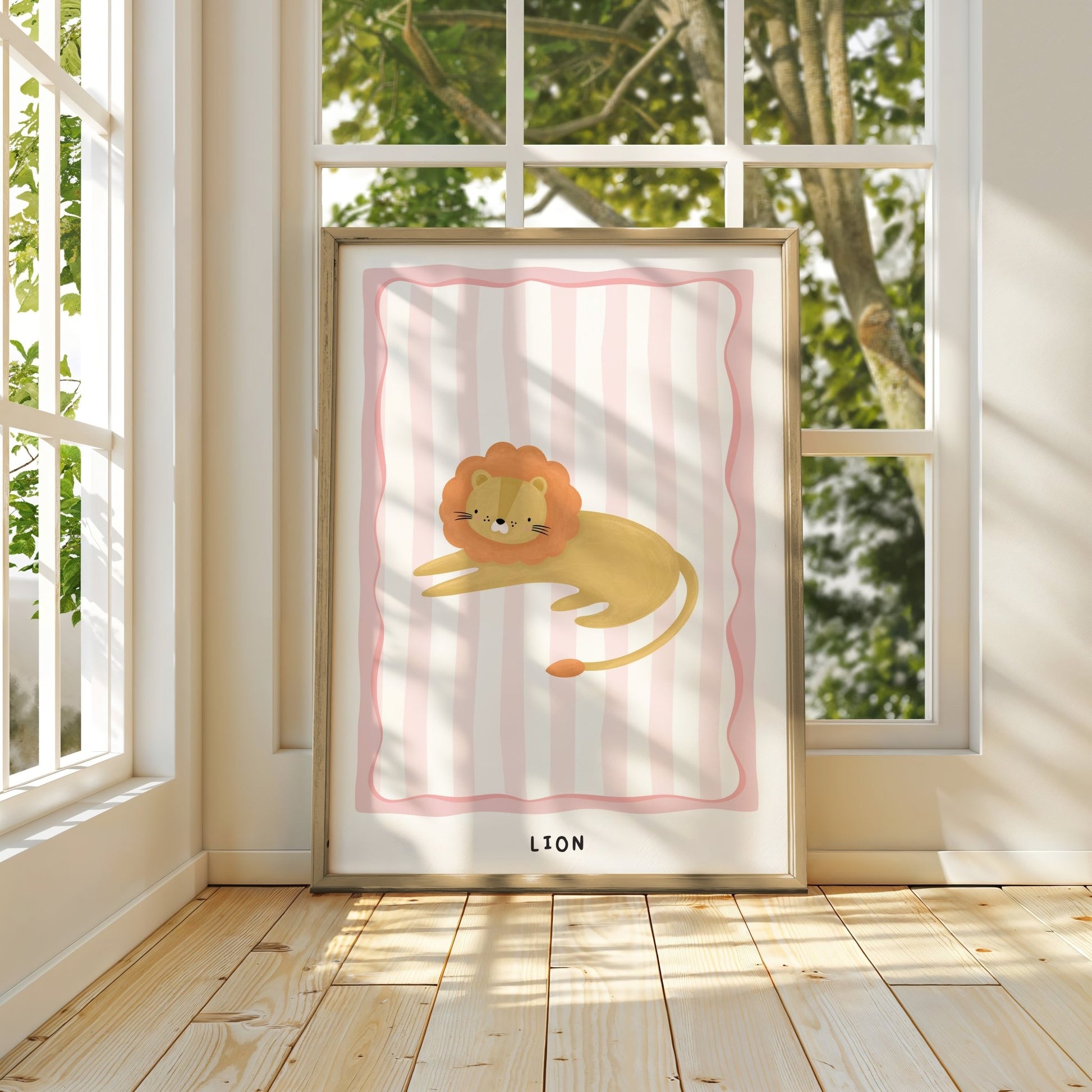 Jungle Lion | Unframed - Mini Chateau