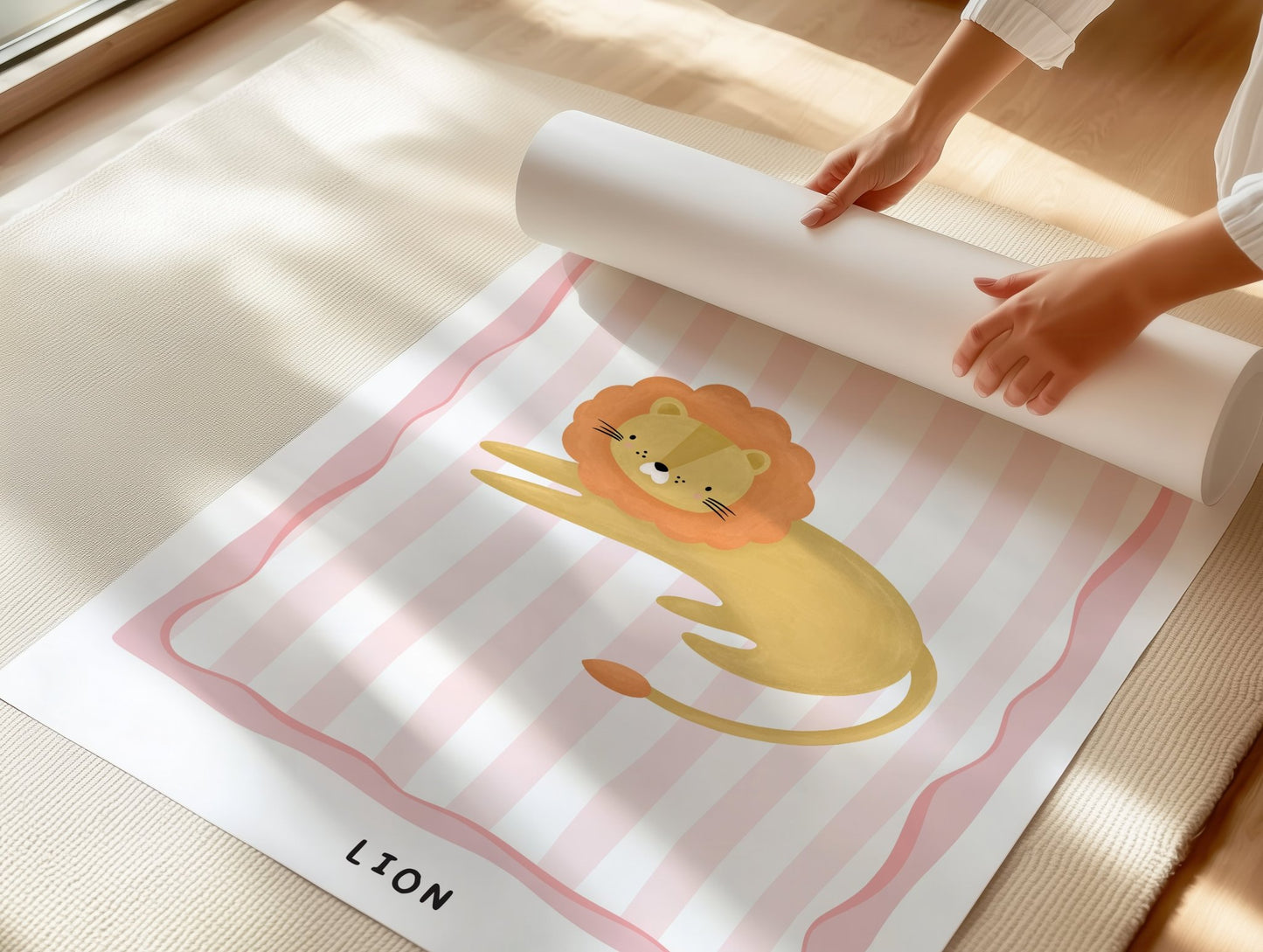 Jungle Lion | Unframed - Mini Chateau