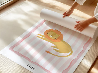 Jungle Lion | Unframed - Mini Chateau