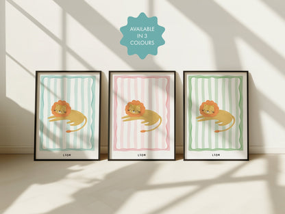 Jungle Lion | Unframed - Mini Chateau