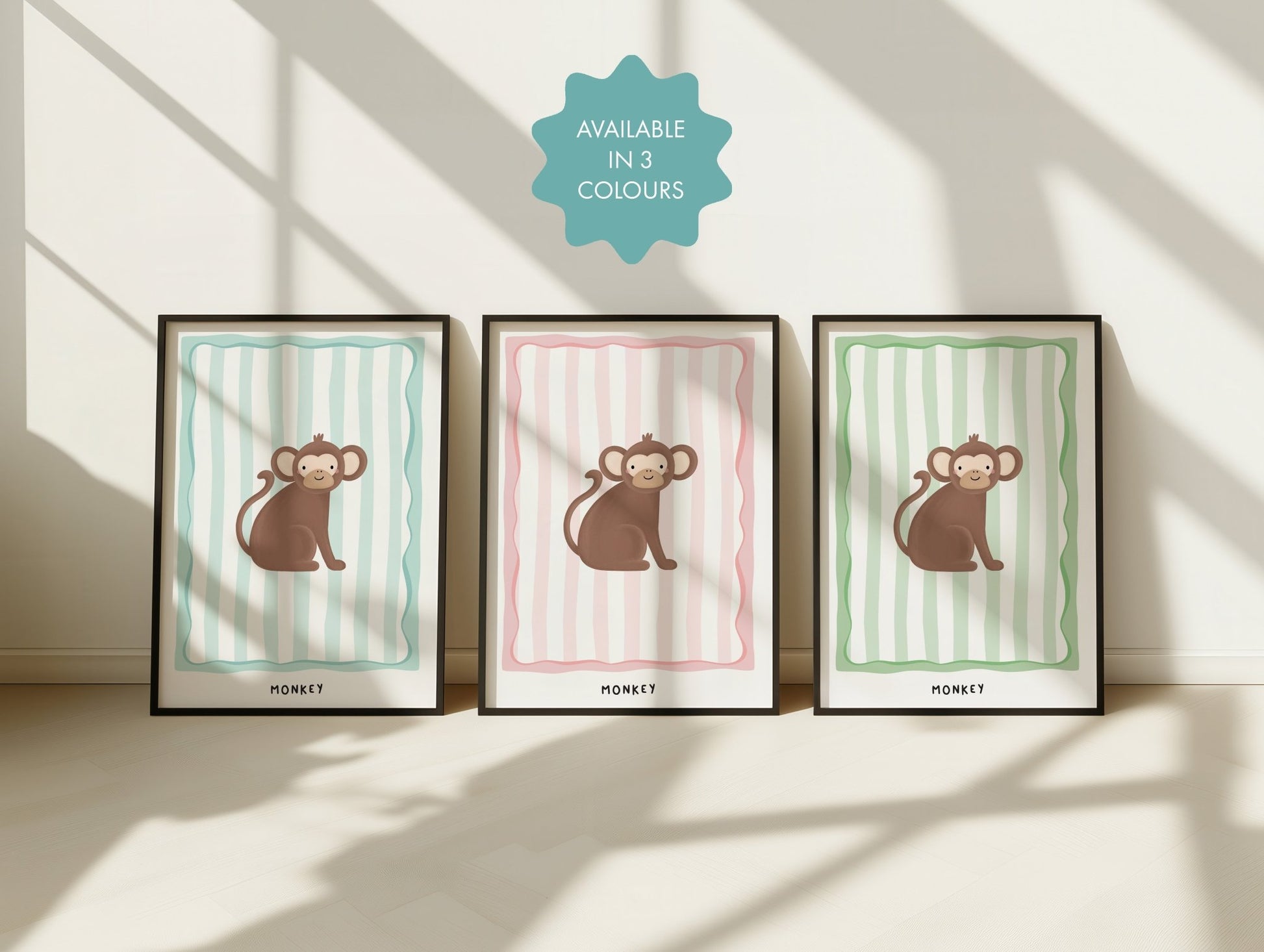 Jungle Monkey | Unframed - Mini Chateau
