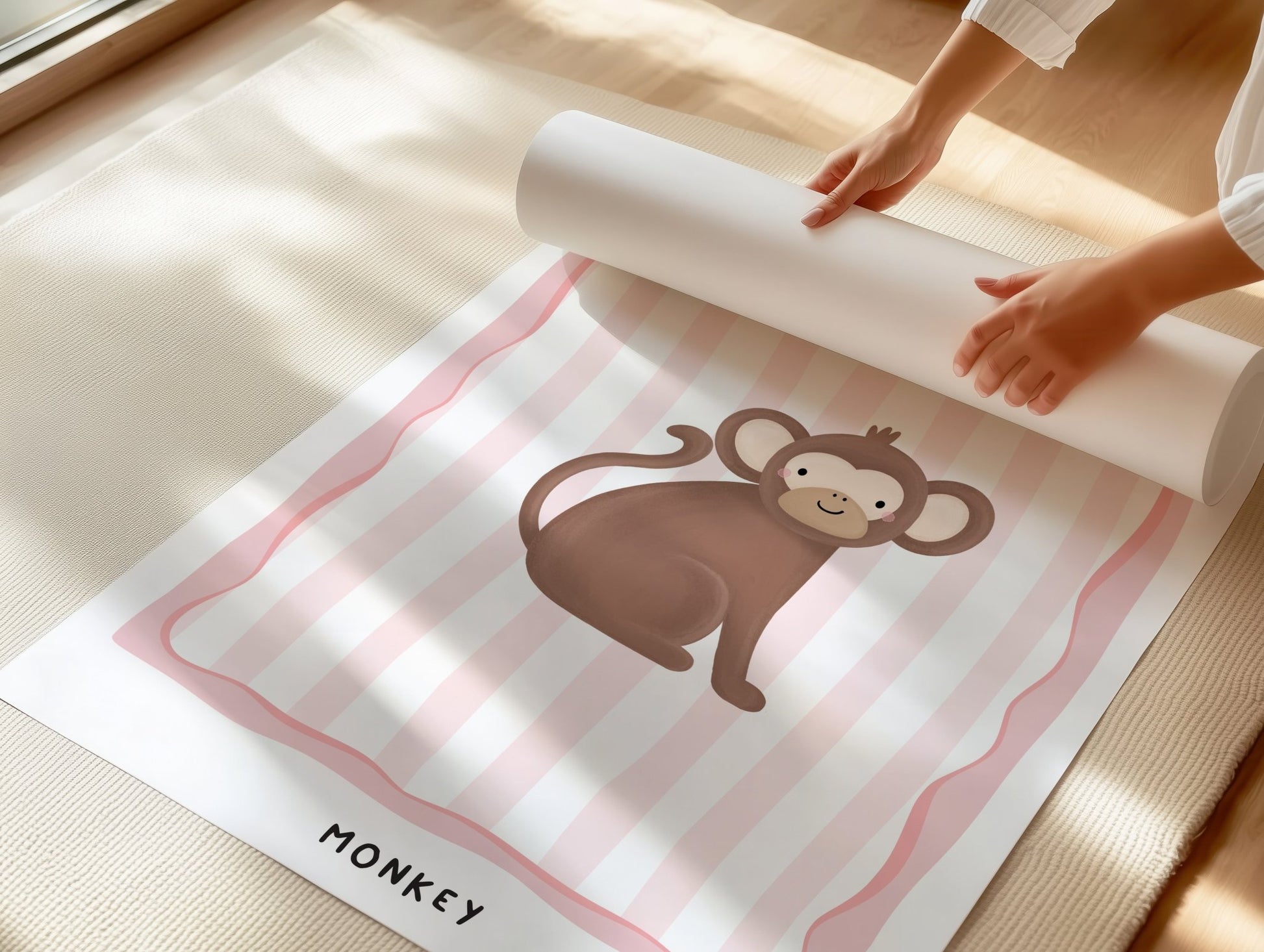 Jungle Monkey | Unframed - Mini Chateau