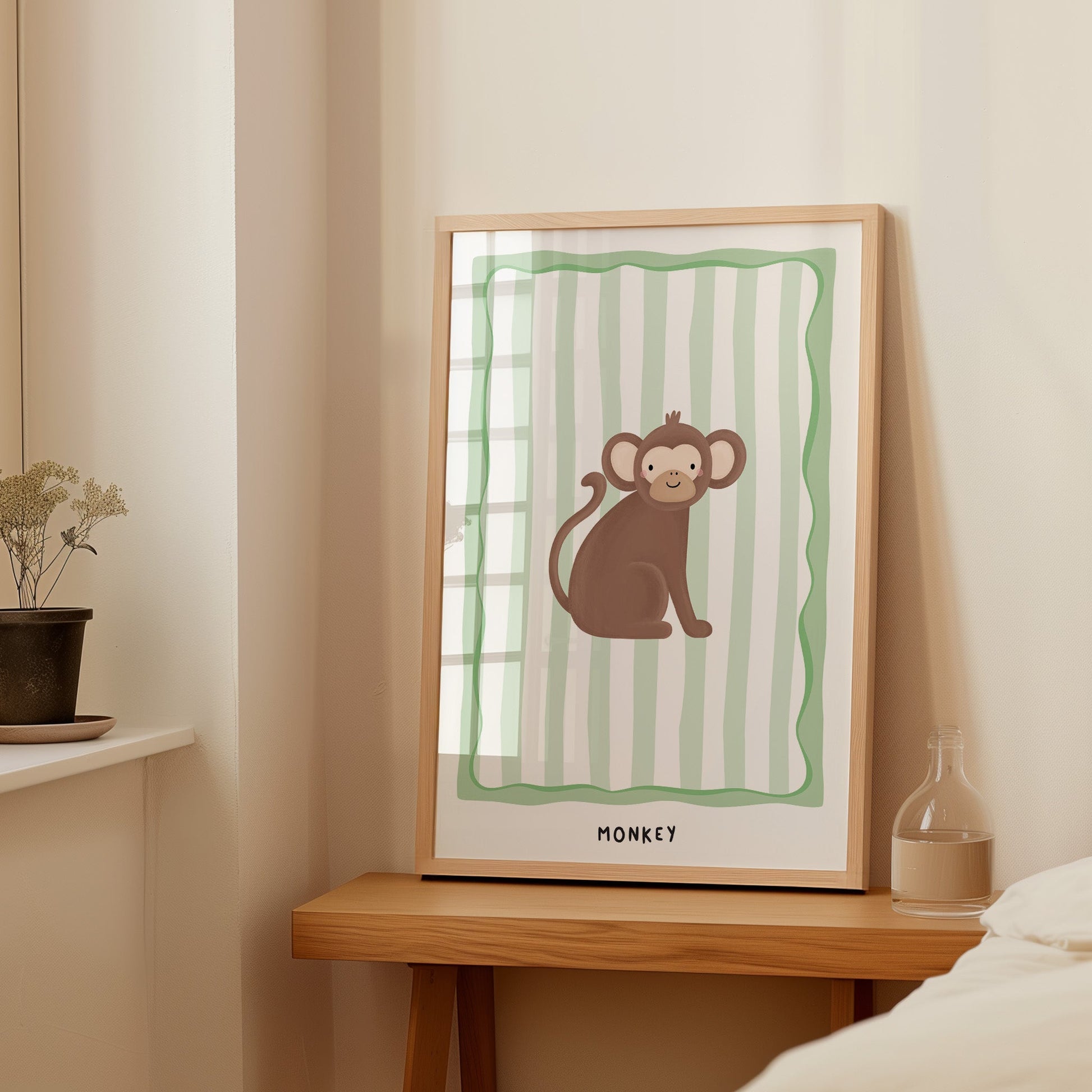 Jungle Monkey | Unframed - Mini Chateau