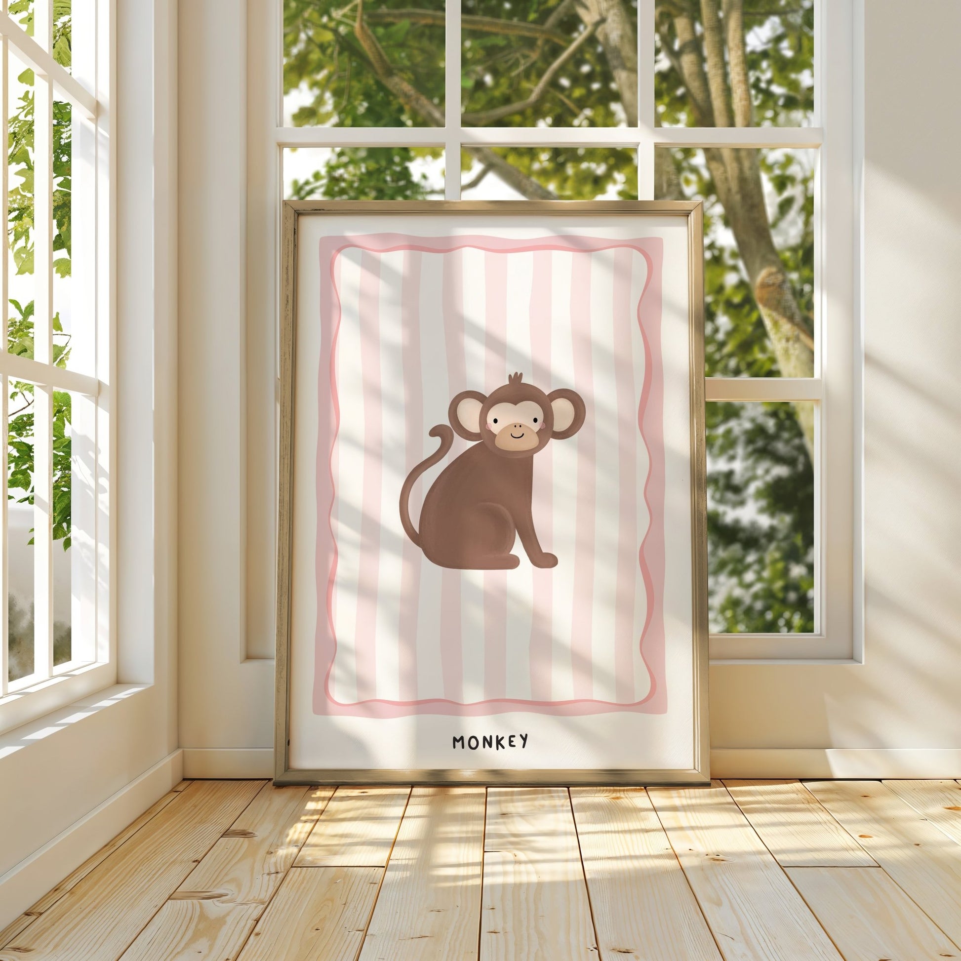 Jungle Monkey | Unframed - Mini Chateau