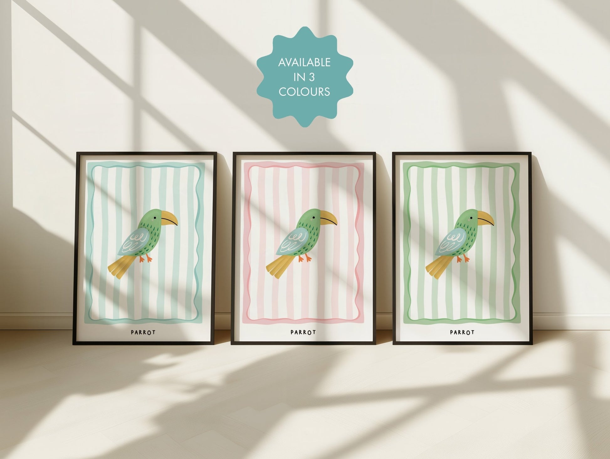 Jungle Parrot | Unframed - Mini Chateau