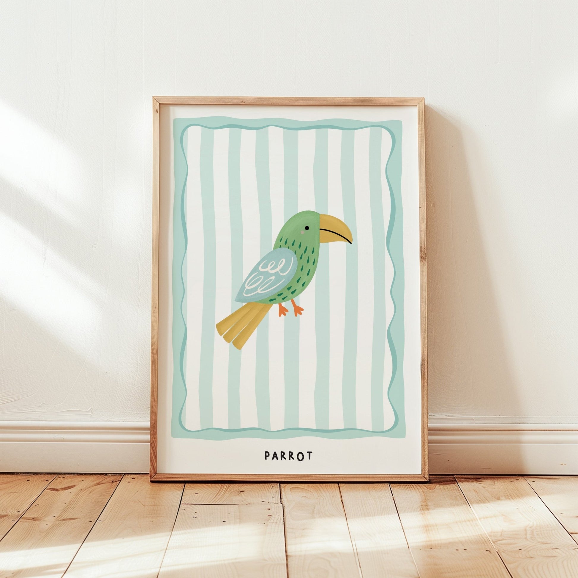 Jungle Parrot | Unframed - Mini Chateau