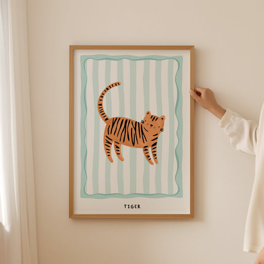 Jungle Tiger | Unframed - Mini Chateau