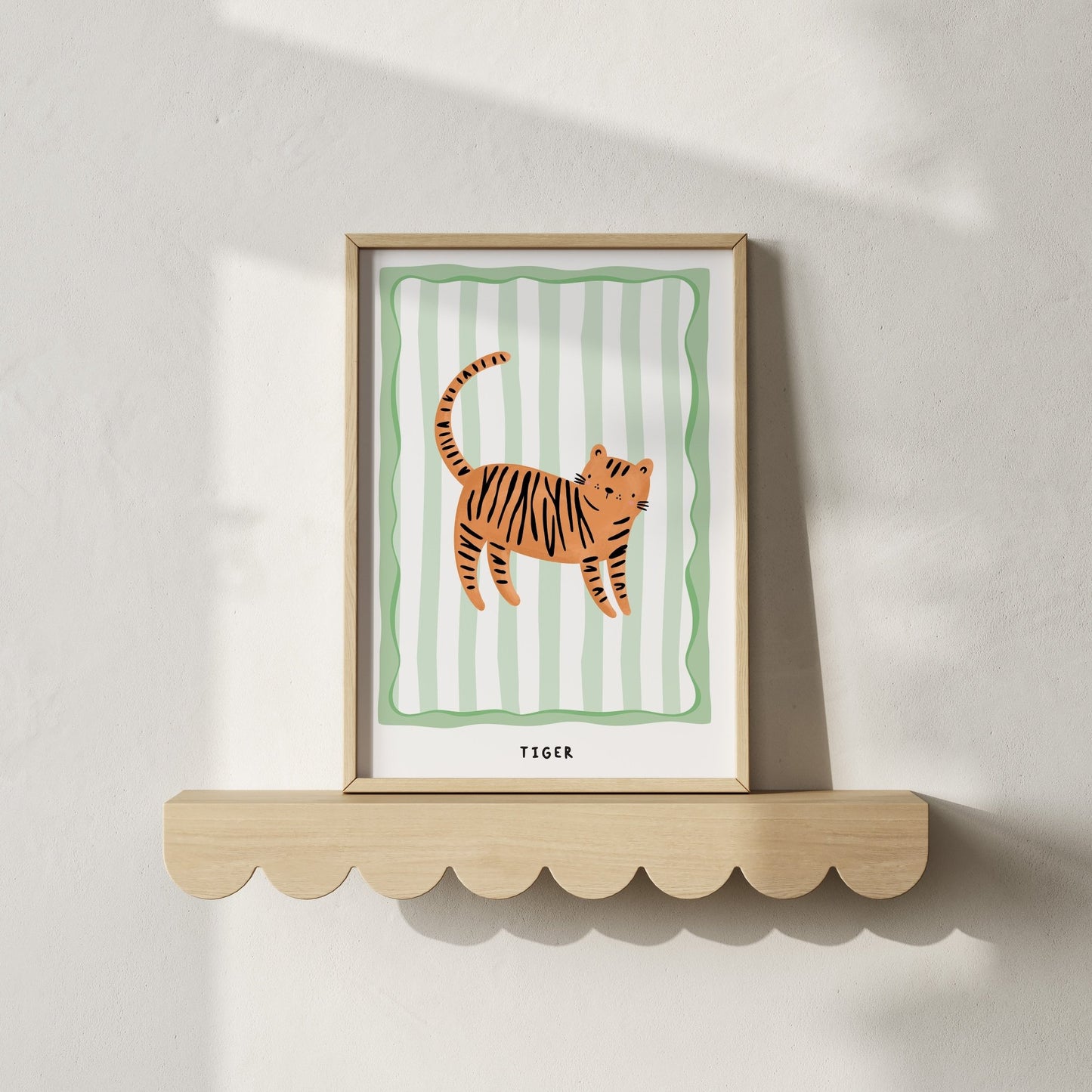Jungle Tiger | Unframed - Mini Chateau
