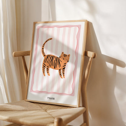 Jungle Tiger | Unframed - Mini Chateau