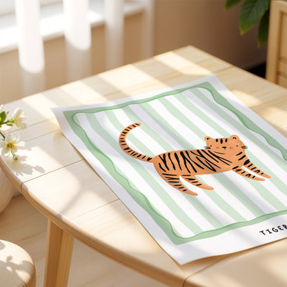 Jungle Tiger | Unframed - Mini Chateau