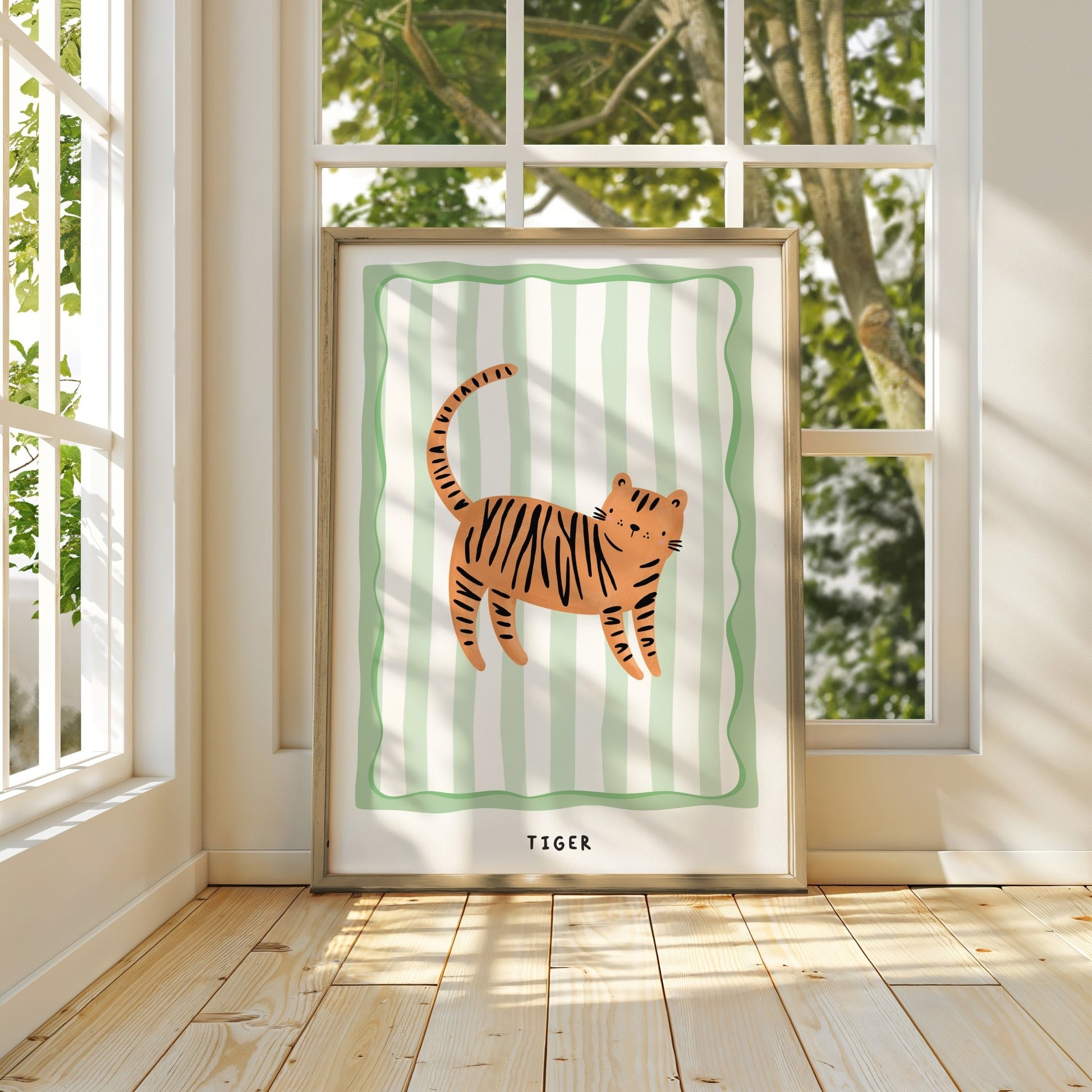 Jungle Tiger | Unframed - Mini Chateau
