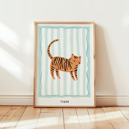 Jungle Tiger | Unframed - Mini Chateau