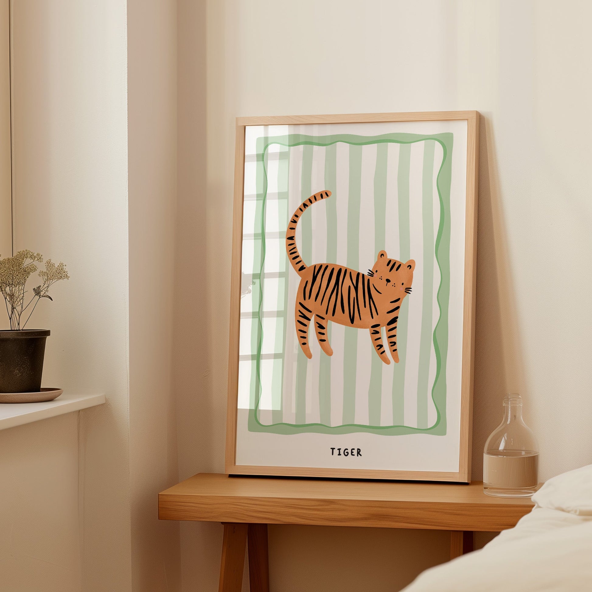 Jungle Tiger | Unframed - Mini Chateau